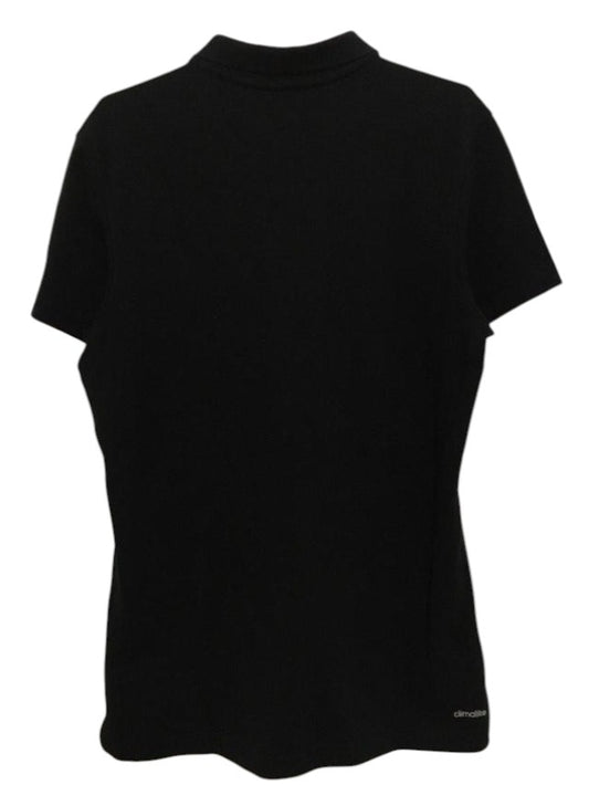 Camisa Polo Adidas Climalite Sport Essentials - Preta com Listras