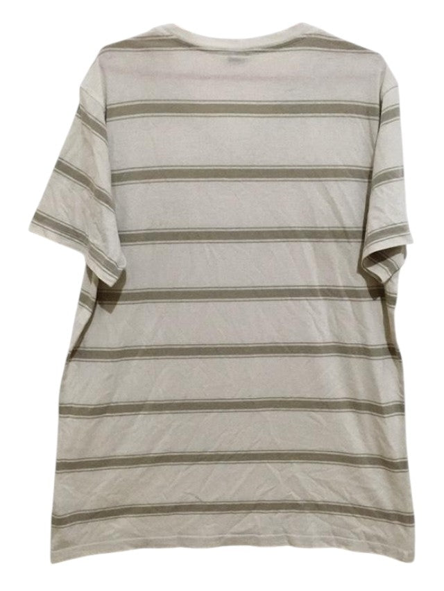 Camiseta Oakley Original Listrada Gola V - Bege/Cáqui
